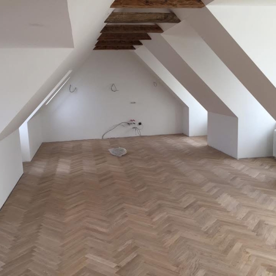 Renovering af silde ben gulv udført af KP Tømrermester i Køge