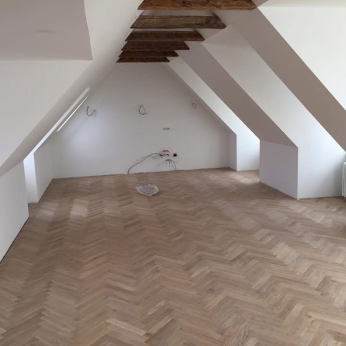 Renovering af silde ben gulv udført af KP Tømrermester i Køge